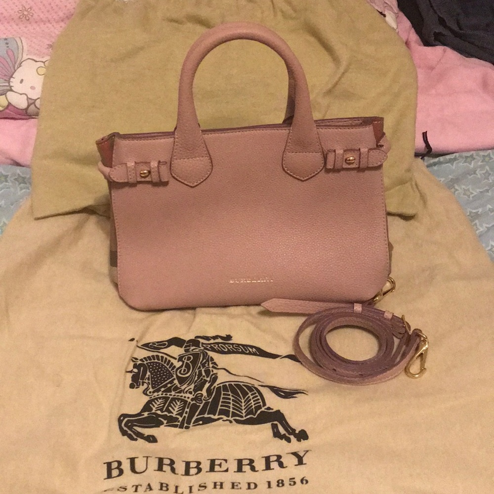 Pink Burberry Bag